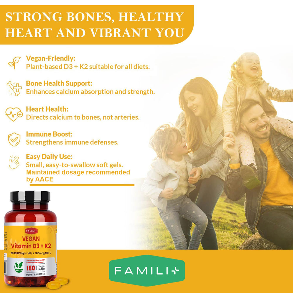 FAMILI+ morning routine scene with supplement at hand