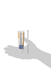 Close up of Family Care Clotrimazole cream texture for topical use