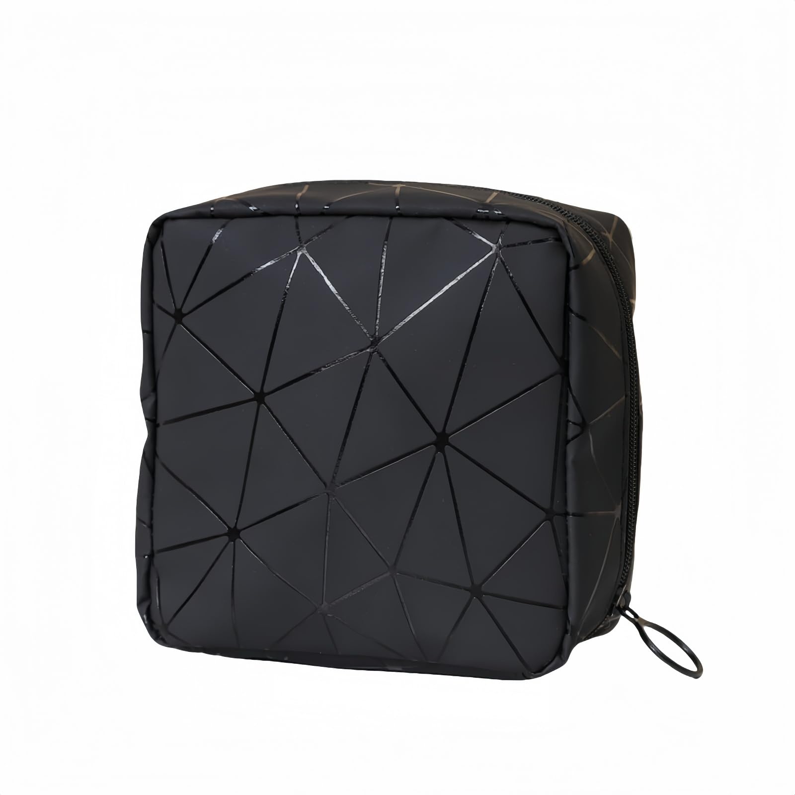 FANBODTA sanitary napkin bag open zipper for quick access and discreet storage.