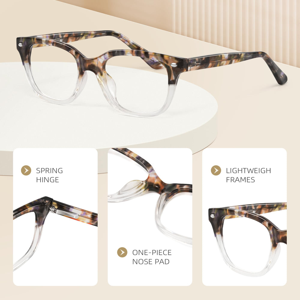 FancyFlower Amber Mist detail with metal studs for a polished look