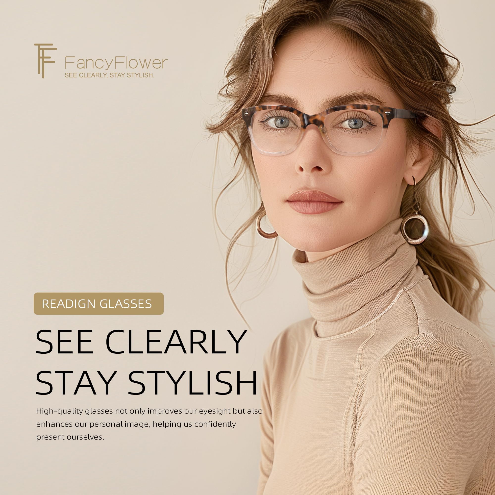 FancyFlower Amber Mist side view showcases lightweight comfort for daily wear