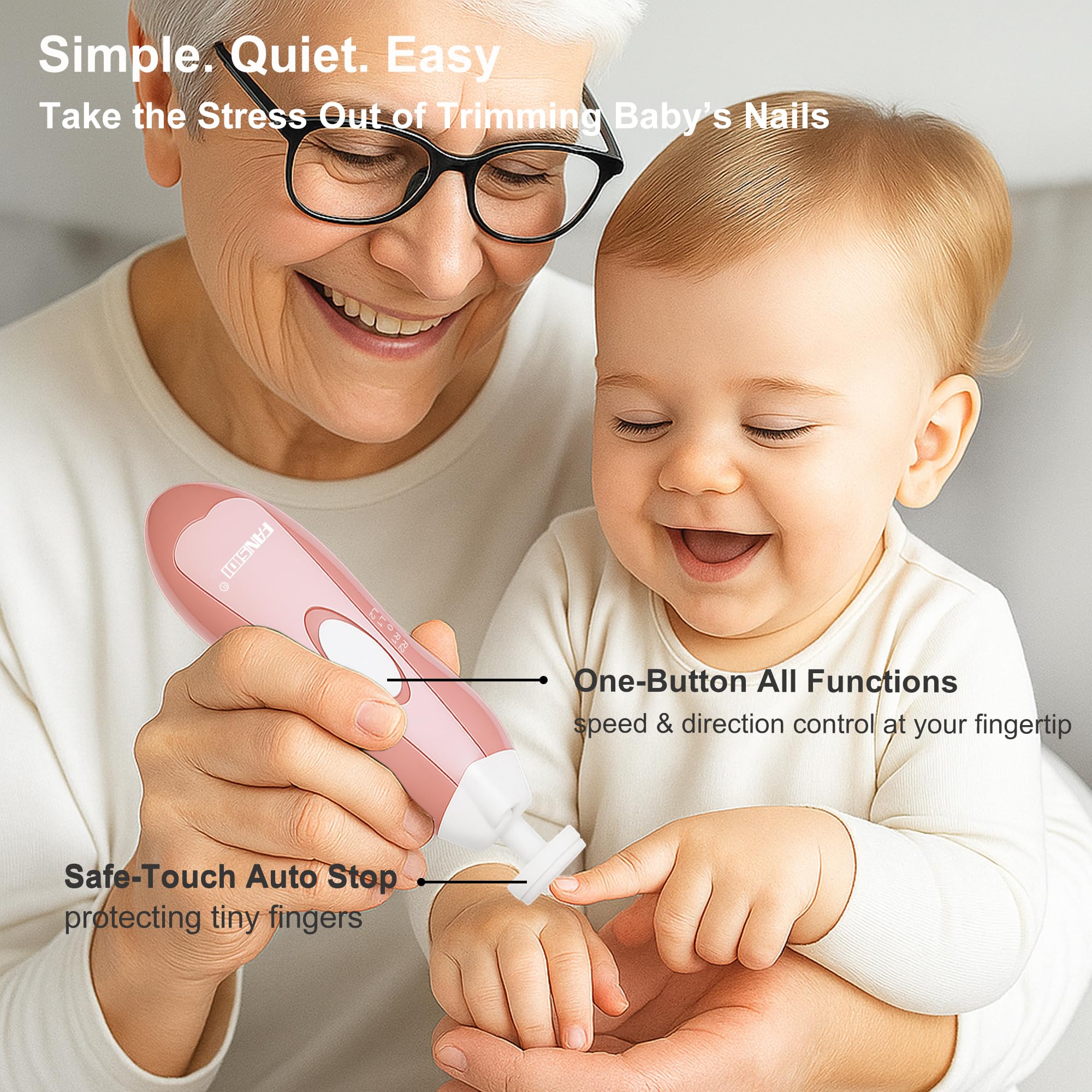 Fansidi one touch multi speed control simplifies speed and direction