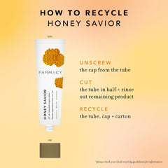Farmacy Healing Salve royal jelly closeup, showcasing antioxidants and nourishment for renewal.