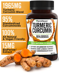 FarmHaven BioPerine black pepper enhances absorption for better results.