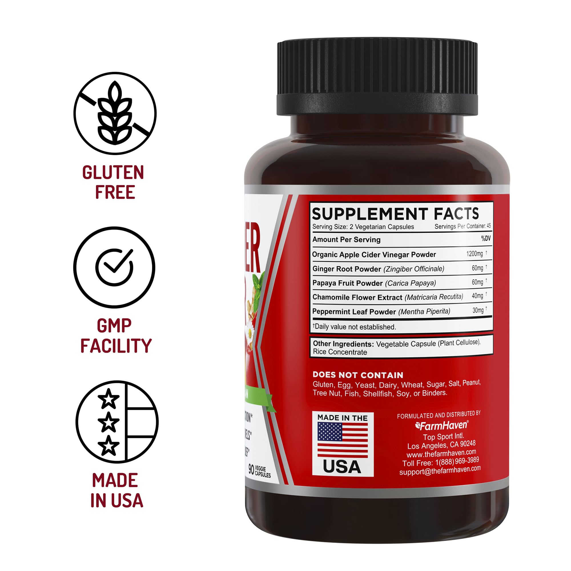 FarmHaven non-GMO vegan capsules emphasize clean ingredients