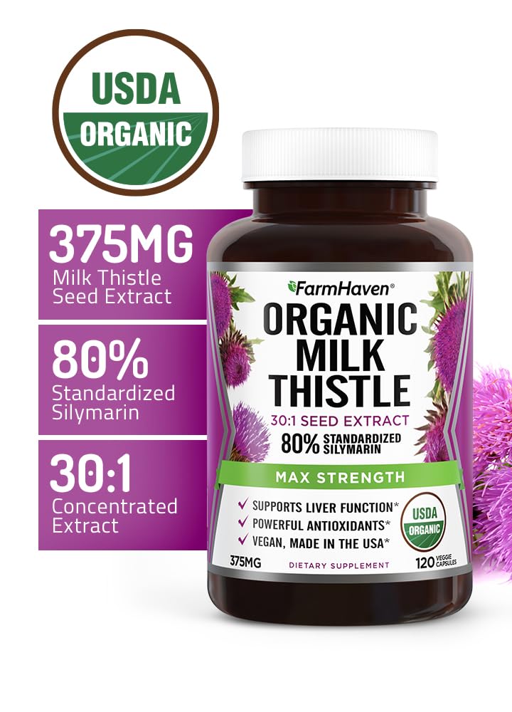 FarmHaven USDA Organic seal image signaling clean, plant-based ingredients