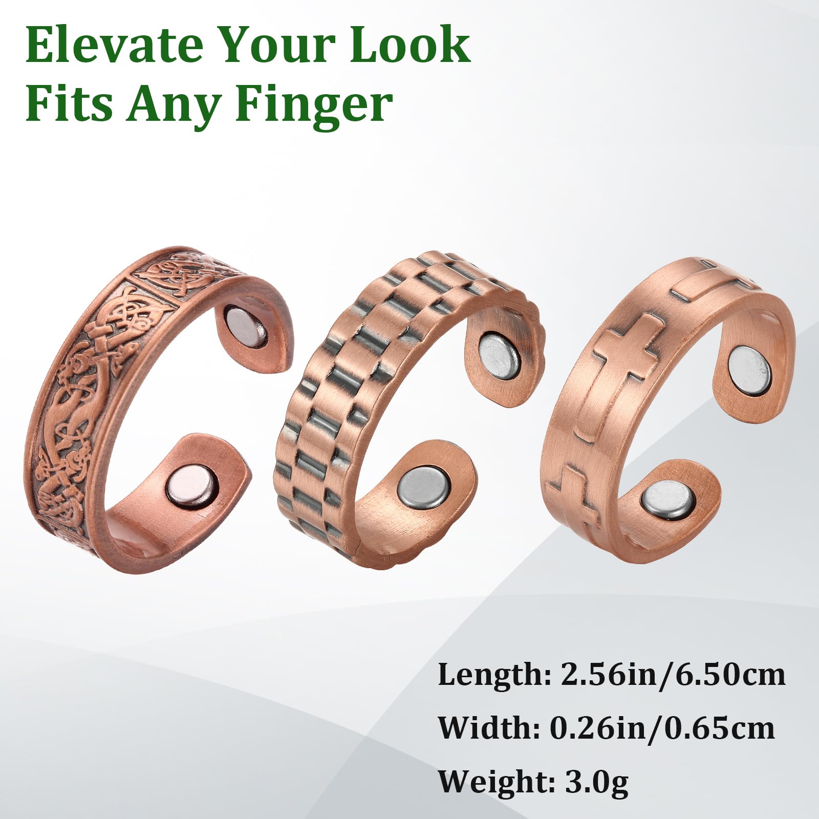 Fashtour unisex fashion ring suitable for men and women.