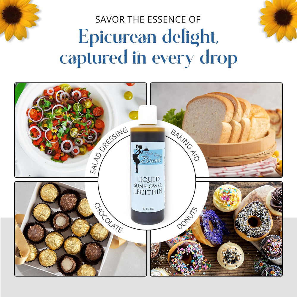 Fast Easy Bread sunflower lecithin skincare use as a moisturizing emollient