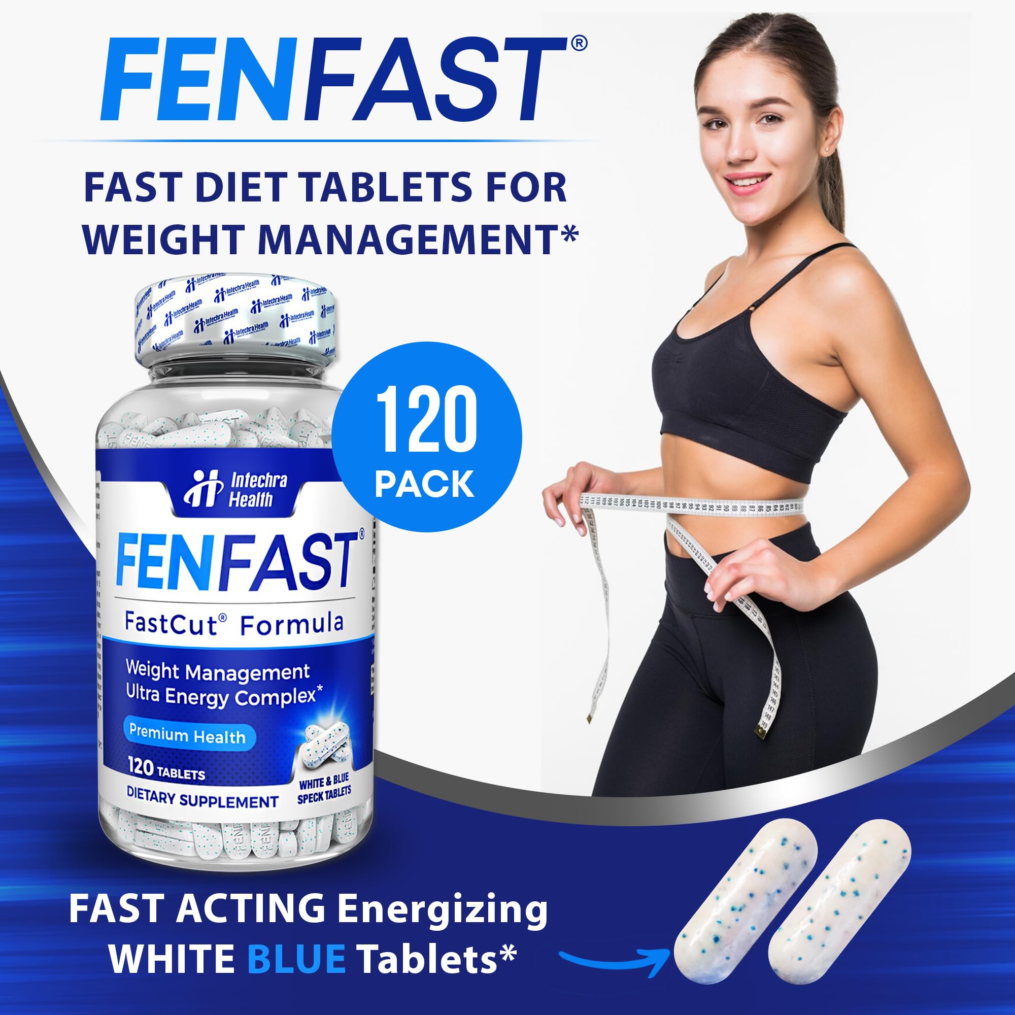 FASTCUT Diet Pills lifestyle shot of an active runner pursuing fitness.
