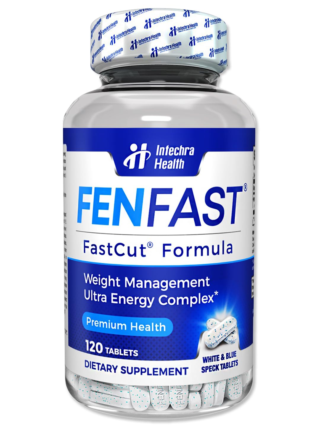 FASTCUT Diet Pills bottle front for on-the-go weight management.