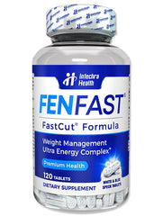 FASTCUT Diet Pills bottle front for on-the-go weight management.