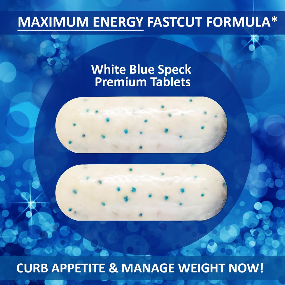 FASTCUT Diet Pills bottle profile highlighting compact packaging for travel.