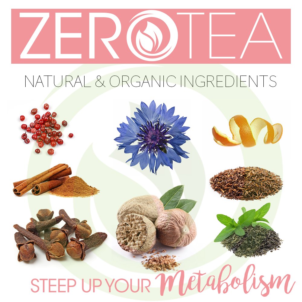 FATBOM Zero Tea brewed cup ready for a mindful boost.