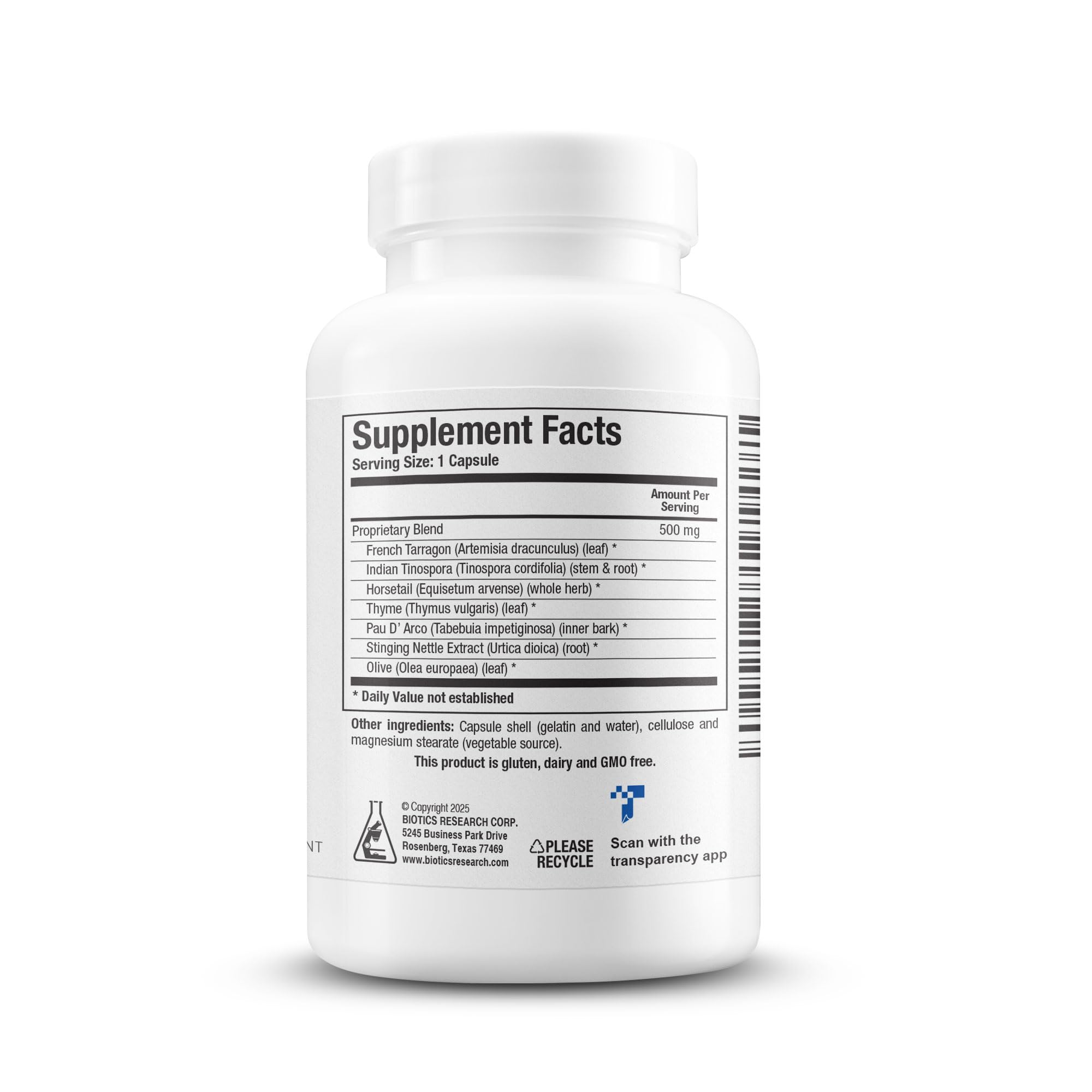 FC-Cidal seven-herb blend ingredients offer a natural approach to gut function.