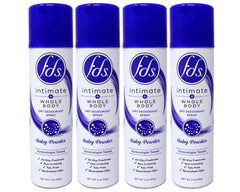FDS Intimate Baby Powder spray bottle for all-day freshness