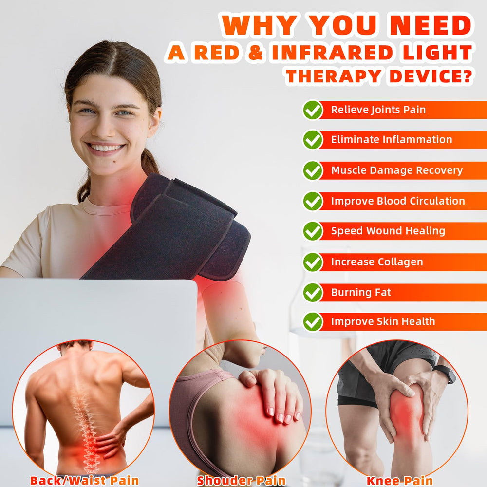 Feangli wearable knee wrap delivers warmth and gentle support during recovery.