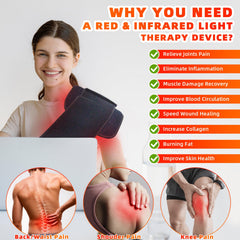 Feangli wearable knee wrap delivers warmth and gentle support during recovery.
