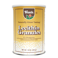 Fearn Soy Lecithin Granules packaging on shelf, a trusted baking emulsifier