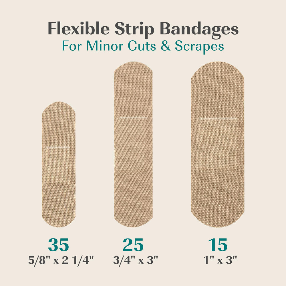 FEBU latex-free bandages prevent latex sensitivity during first aid