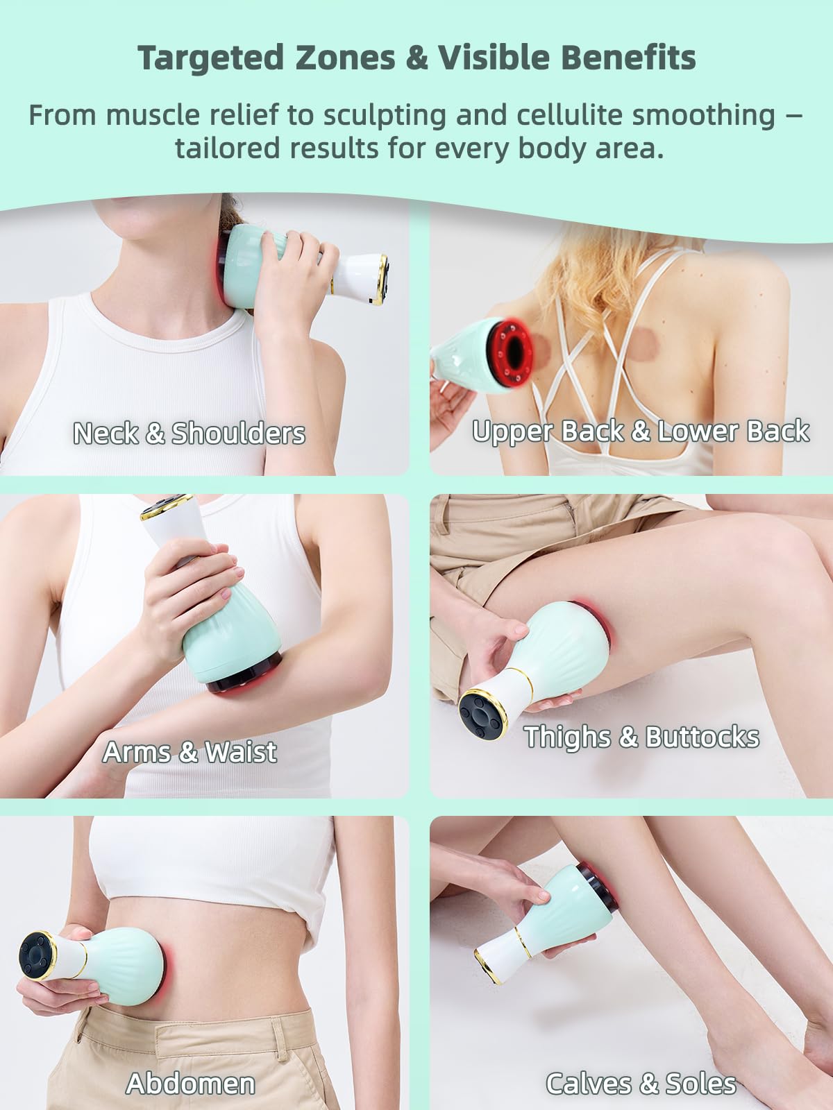 FEEJOY electric cupping kit red light therapy supports recovery.