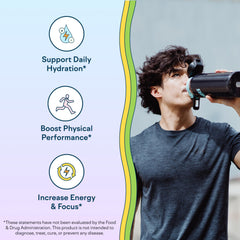 Feel Goods Hydration Hero guava fresca packet with organic fruits for refreshing hydration.