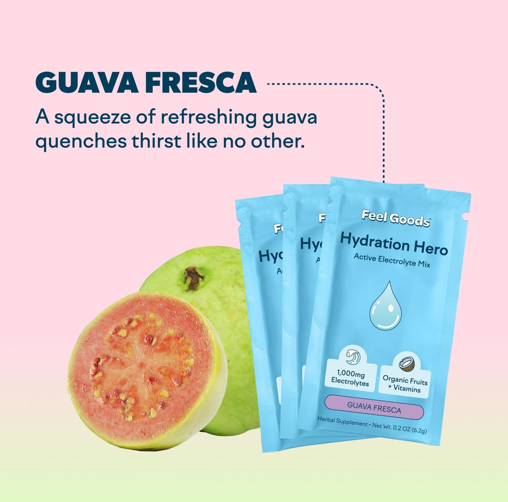 Feel Goods Hydration Hero ingredients sea salt and electrolytes