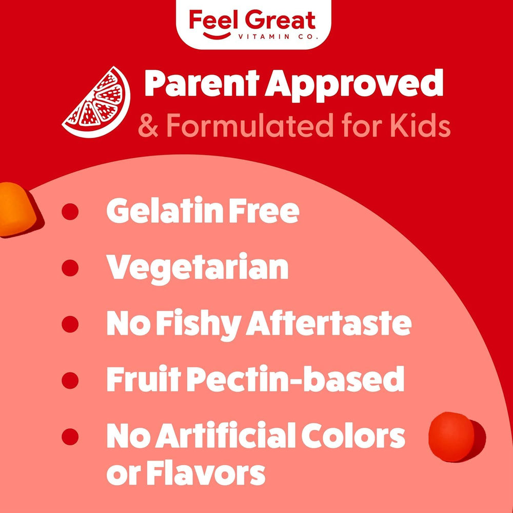 Packaging highlights gluten-free features for Feel Great Vitamins.