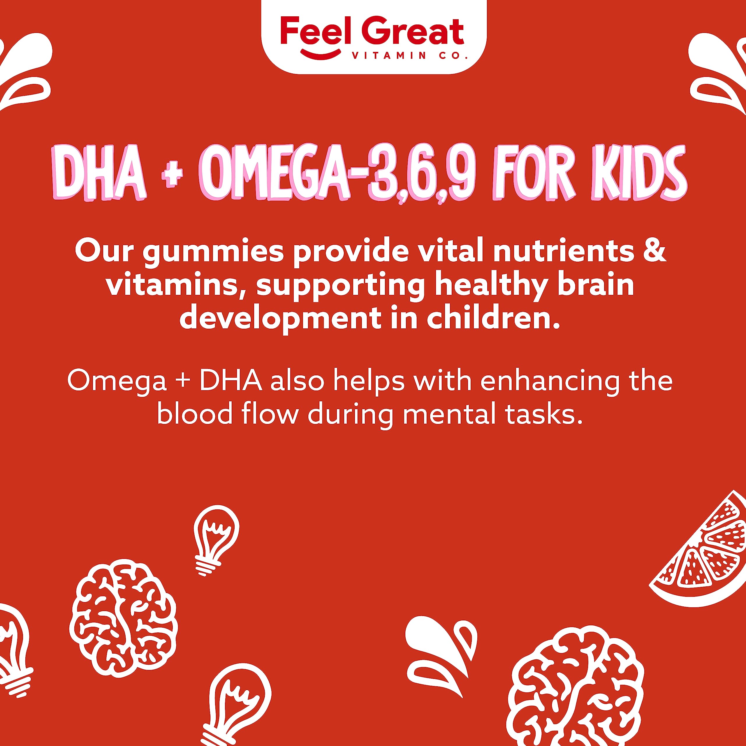 Happy child enjoying Feel Great Vitamins gummies.