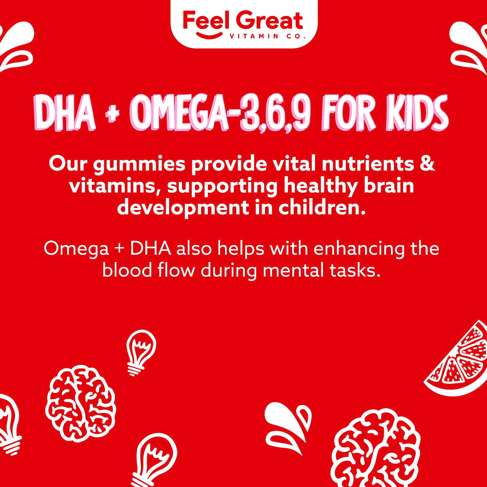 Happy child enjoying Feel Great Vitamins gummies.