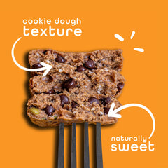 FEEL Sunbutta Choco Chip bar unwrap reveals convenient on-the-go nourishment.