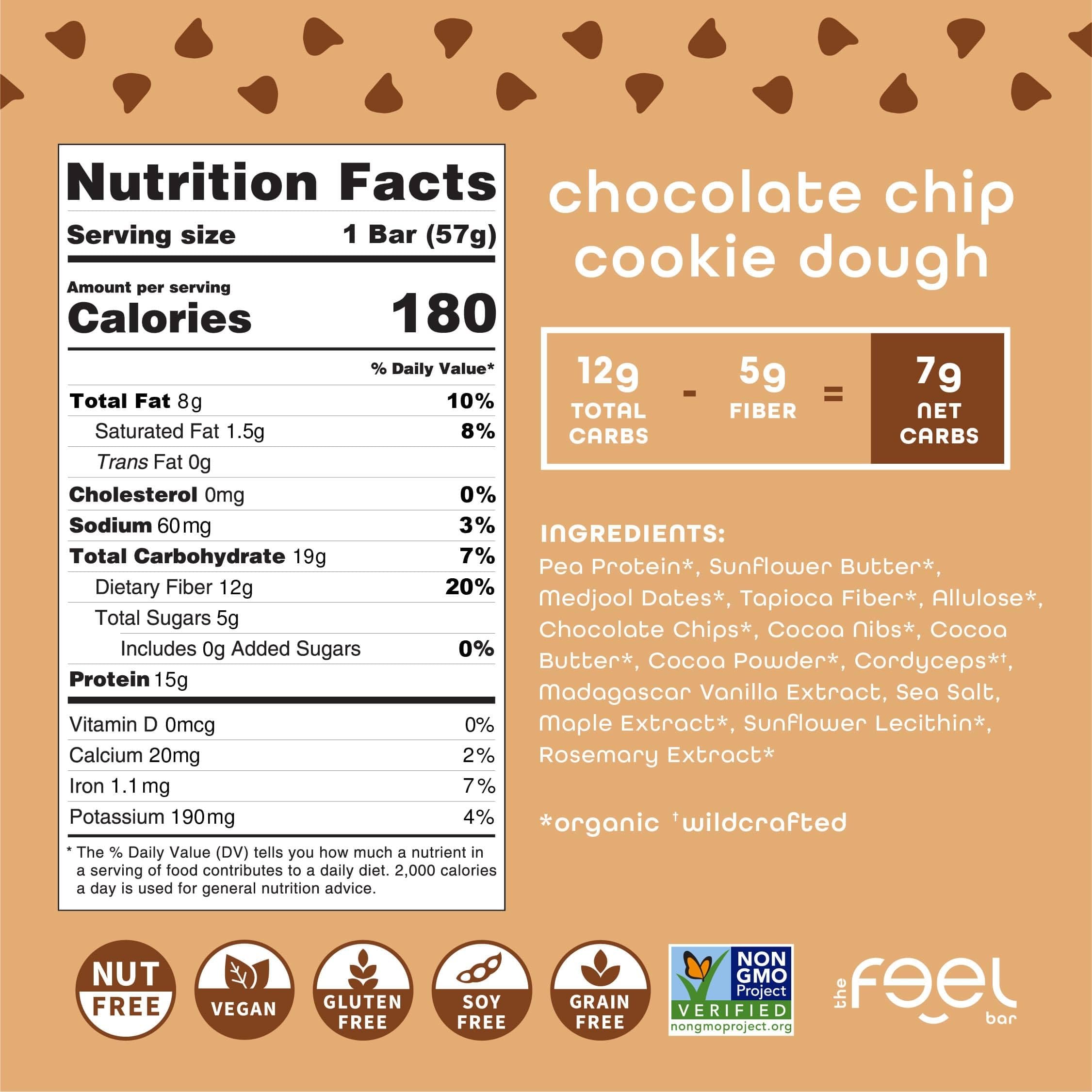 FEEL Vegan Bar on-the-go packaging fits bags and desks for easy snacking