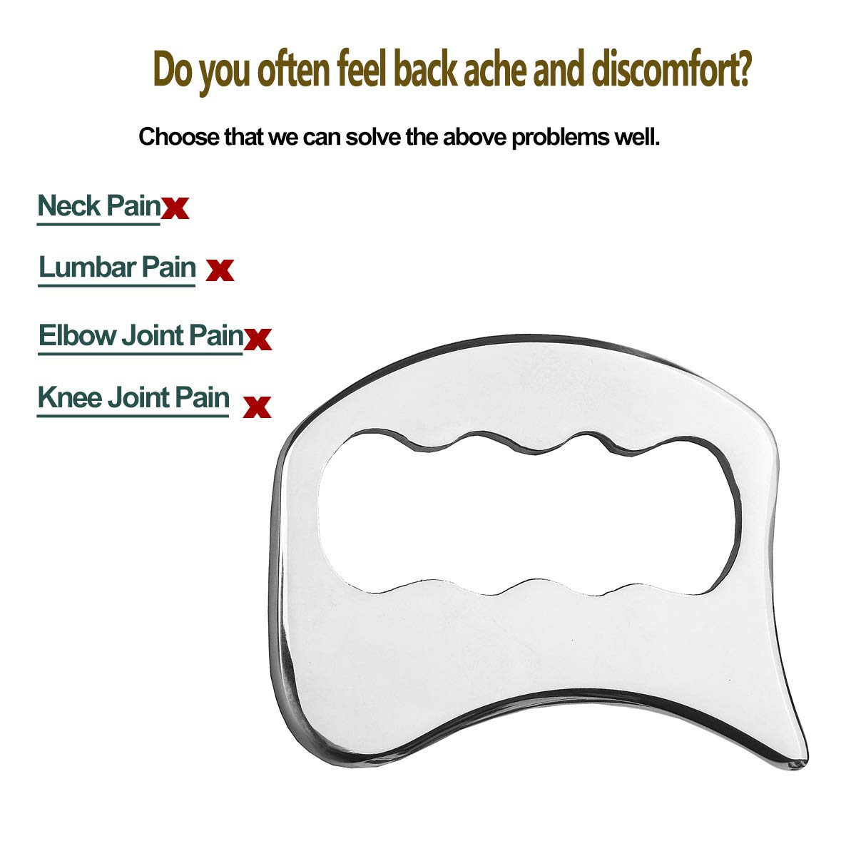 FeelFree Sport gua sha, cuidado fácil y limpieza rápida.