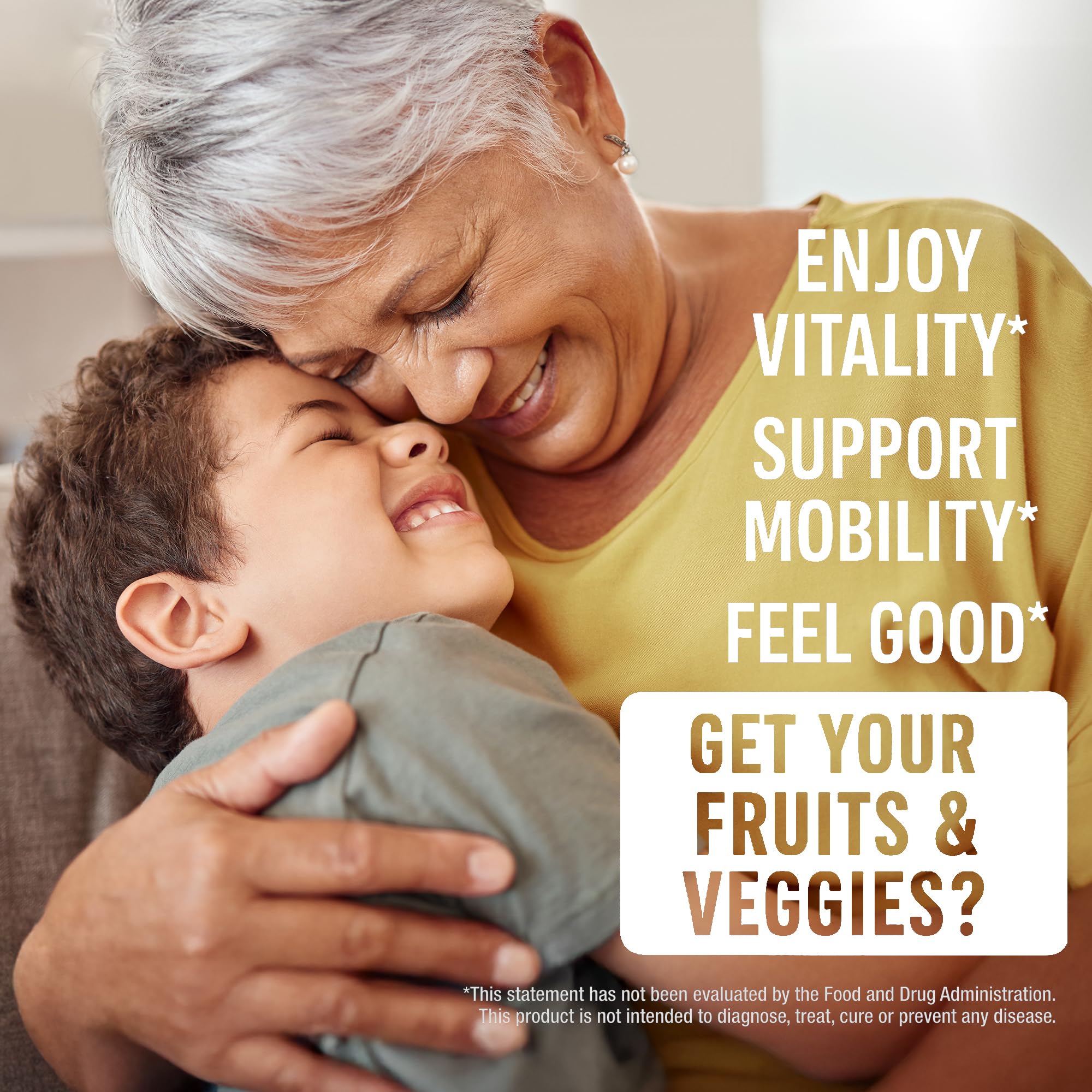 FeelGood Superfoods label details emphasize gluten-free and non-GMO ingredients.