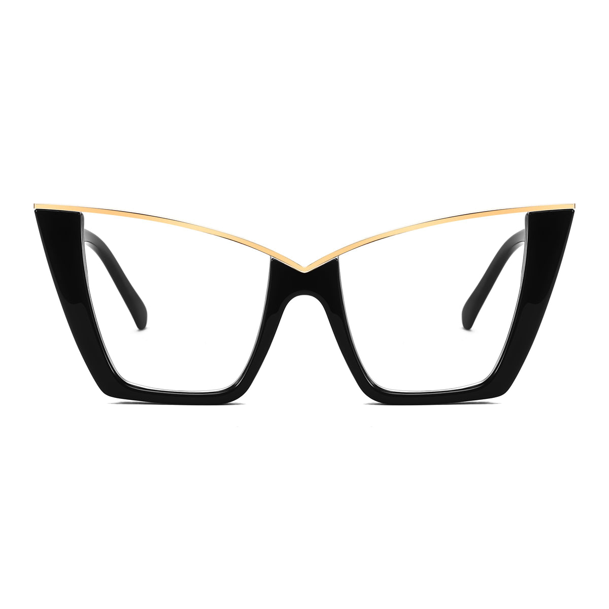 FEISEDY fashion cat eye blue light glasses frame for daily protection against digital strain.
