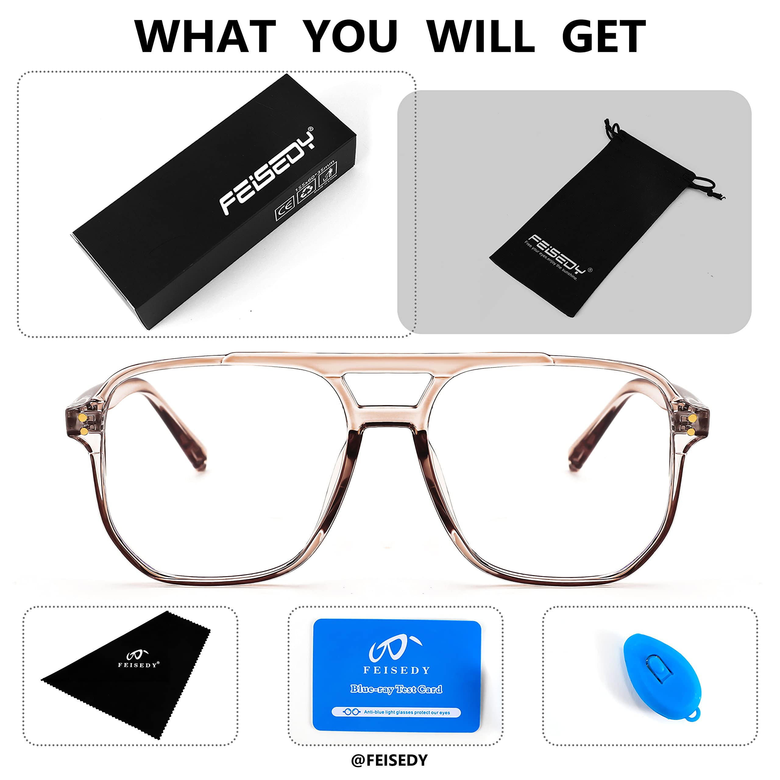 FEISEDY frame dimensions, product details, precise measurements help you pick a balanced fit.