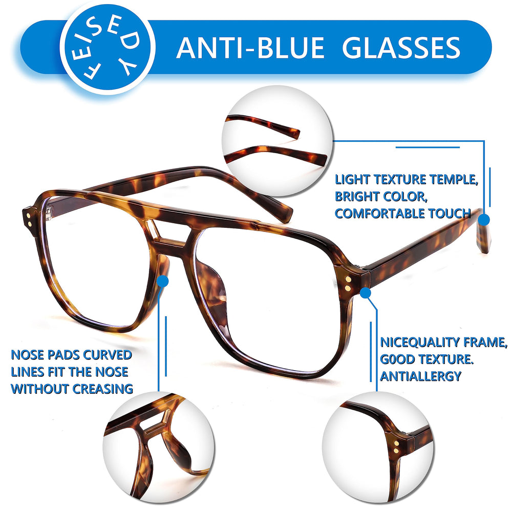 FEISEDY replaceable lenses option adds versatility for different needs.
