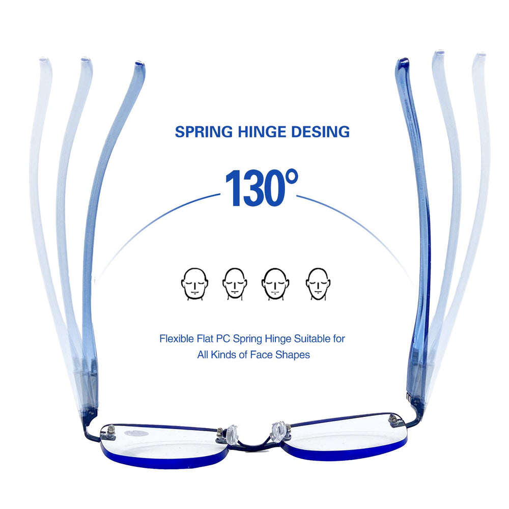 FEIVSN three-pack reading glasses for women keeps a pair in car, bag, and desk