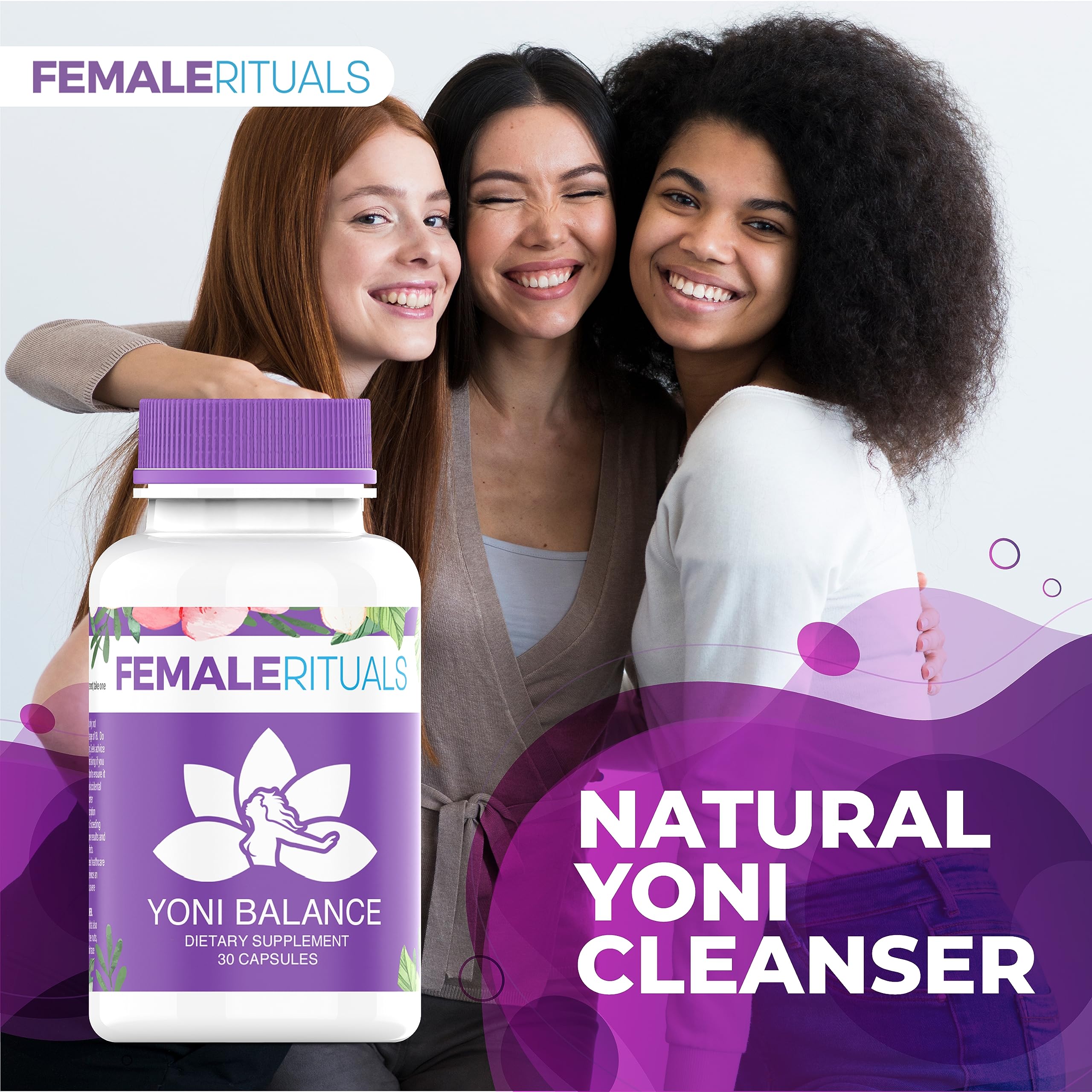 Female Rituals Made in USA seal on packaging signaling quality