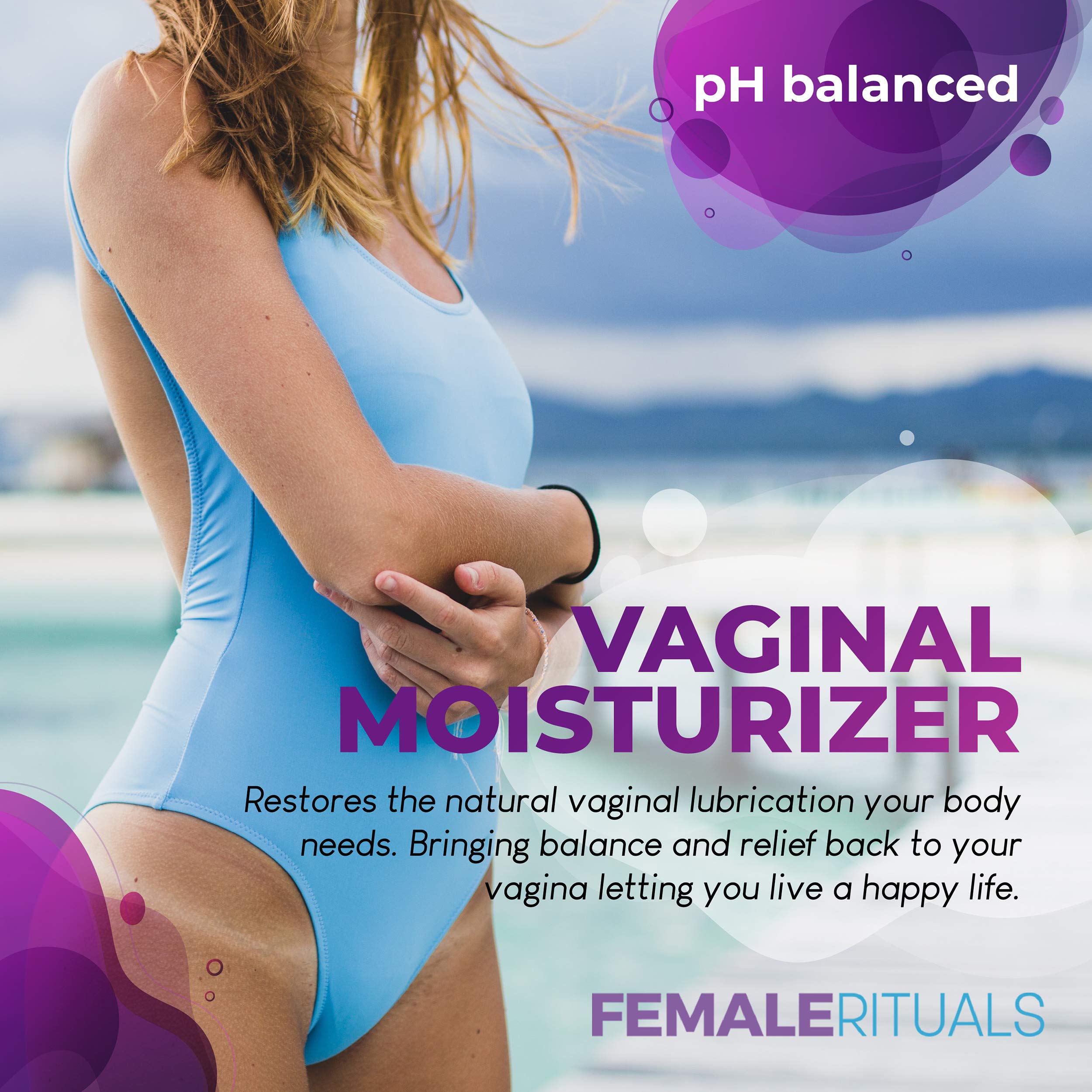 Female Rituals Yoni Balance Pills tablets close up shown for daily use