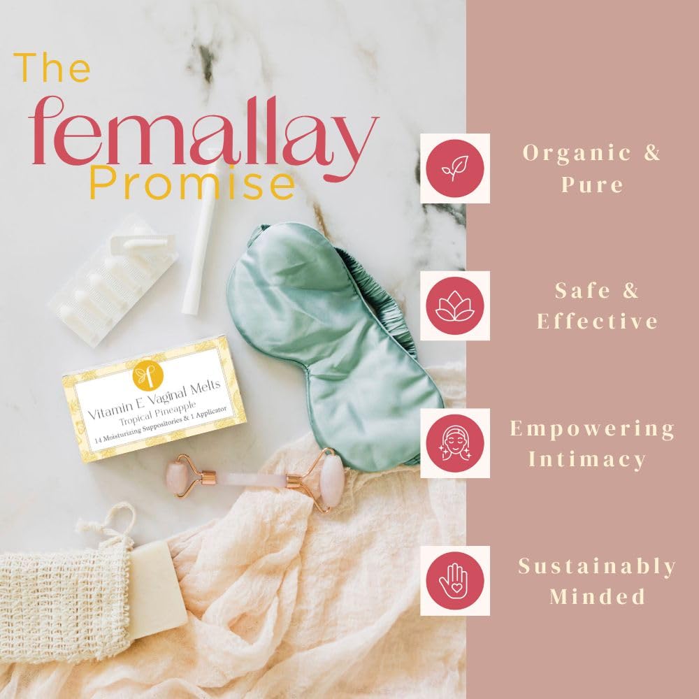 Femallay 14-count package supports routine intimate care.