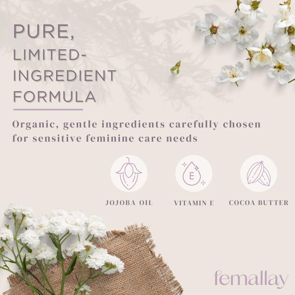 Femallay sealed sachets protect freshness and privacy.