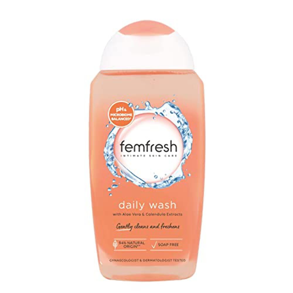 Femfresh Intimate Wash bottle 250ml for daily gentle cleansing