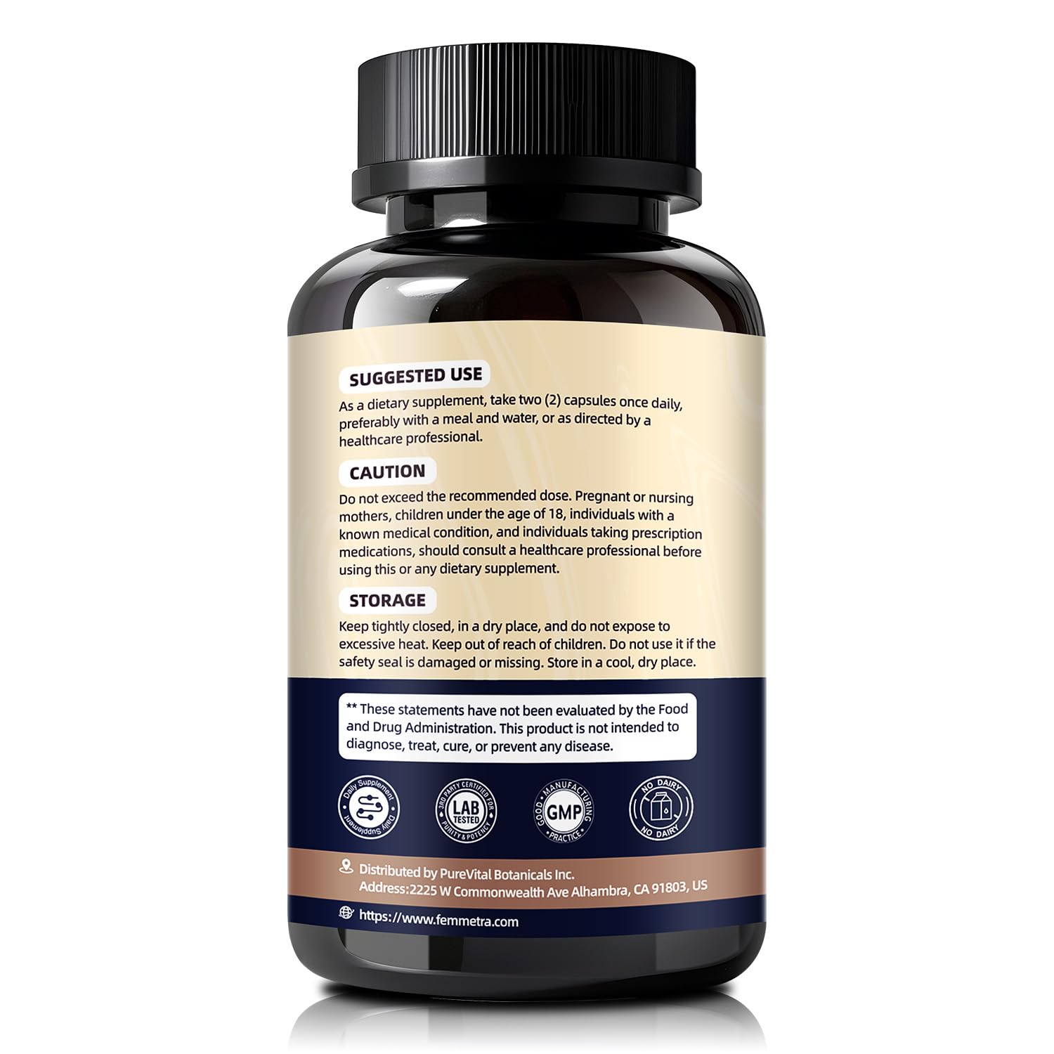 Femmetra Beef Organ Complex heart segment shows bioactive peptides.