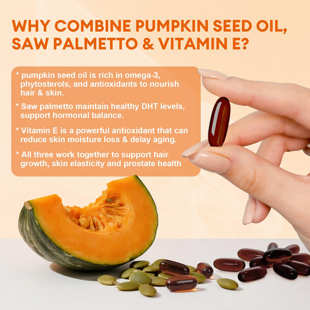 Femmetra capsules closeup to illustrate easy-to-swallow softgels