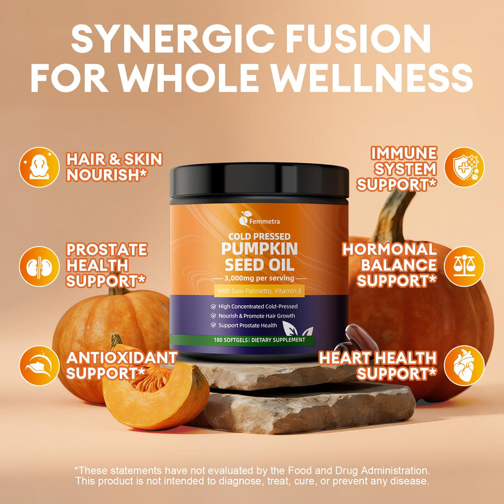 Femmetra packaging front view emphasizes vegan, non-GMO capsules