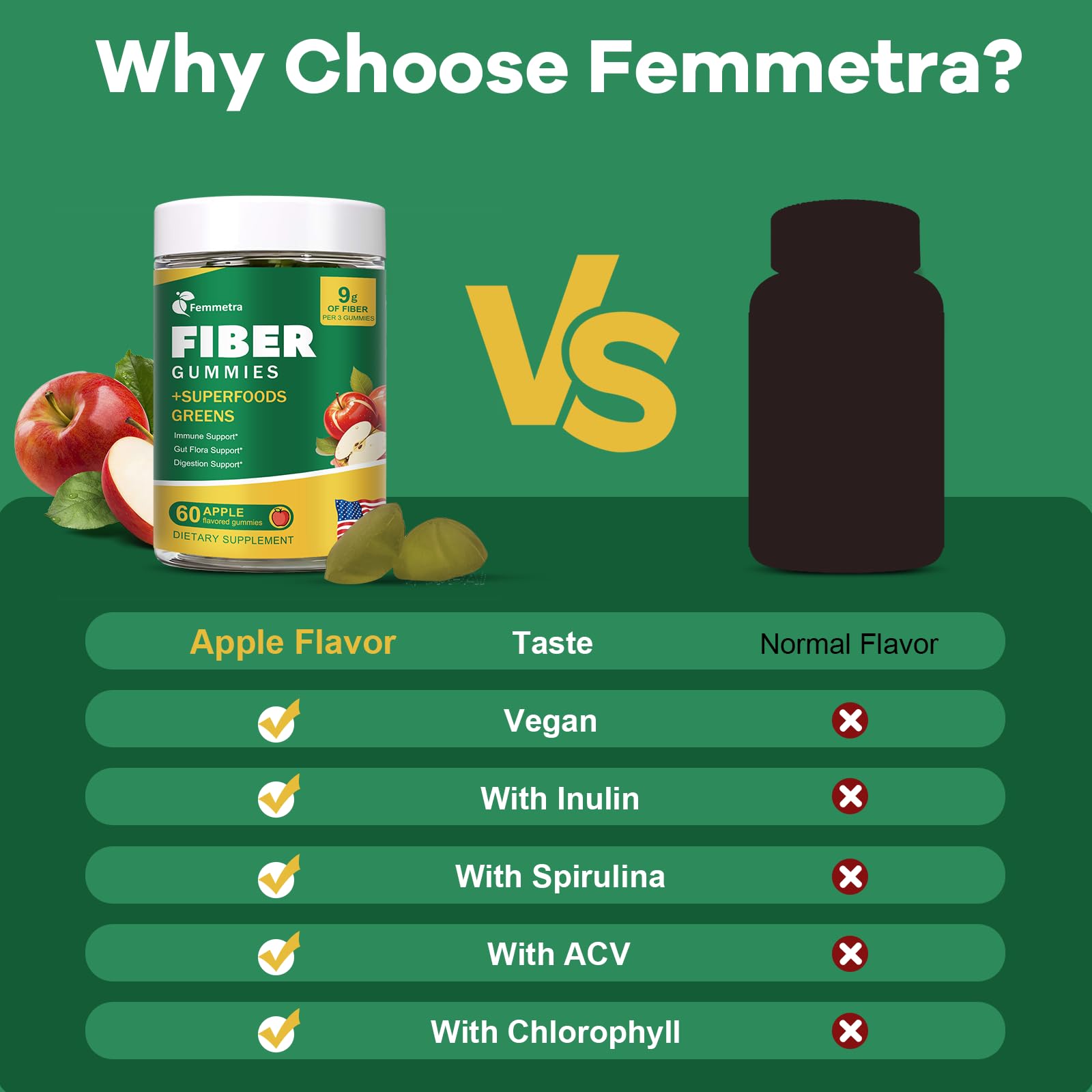 Fórmula vegana y sin transgénicos para bienestar intestinal.