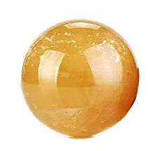 FengShuiGe citrine sphere handheld suggests portable luck and focus