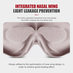 Mascarilla FengXinZi con amplio espacio para los ojos, sin presión al parpadear.
