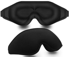 FengXinZi Sleep Mask with 3D contour eye covers blocking light for restful sleep.