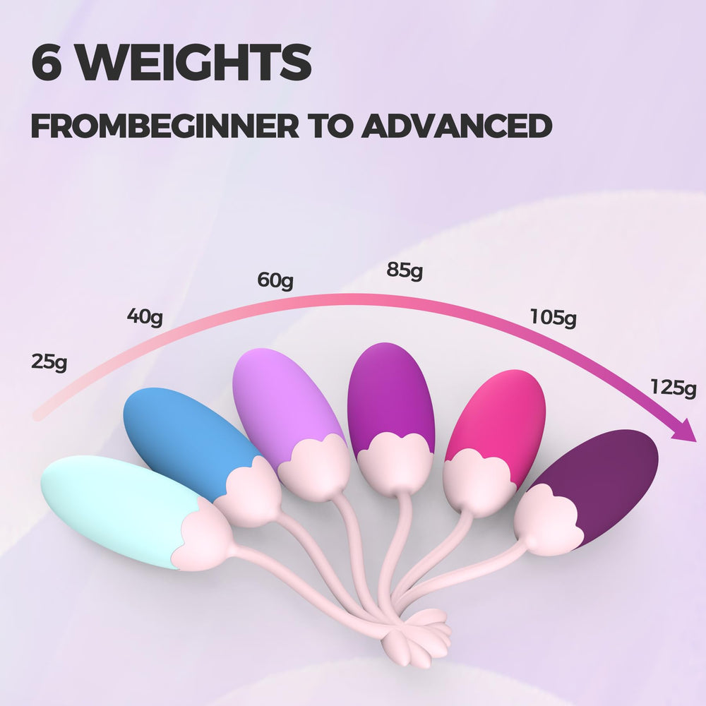 FENHUA Kegel balls assembled for targeted pelvic floor contractions.